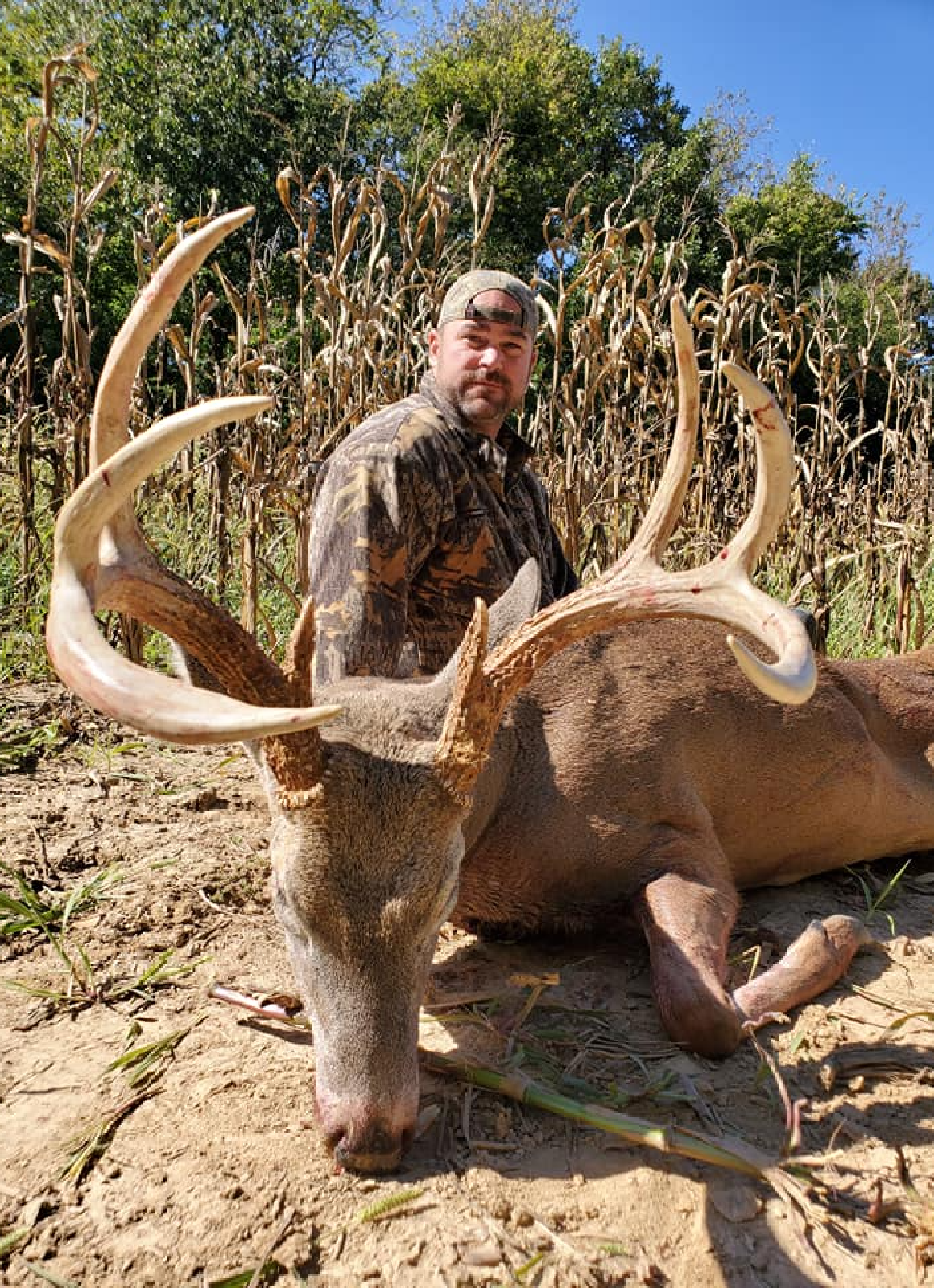 Hunter shown with successful eastern turkey harvest in West Virginia.
